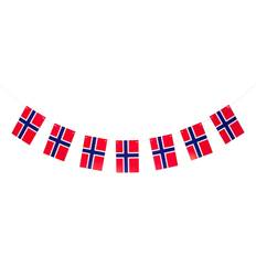 Design House Garlands Norwegian Flag
