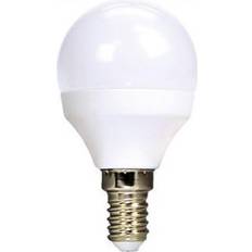 Lyskilder Solight ECOLUX LED bulb 3-pack, miniglobe, 6W, E14, 3000K, 450lm, white design, 3pcs