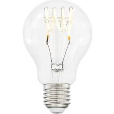 Lampa cottex Cottex LED-lampa Curly filament klar E27, 4W 300lm stepdim