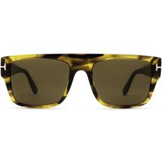 Tom Ford Men - Rectangles Sunglasses Tom Ford Clulow YS000295 Sl 51 Slim Metal