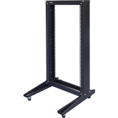 19" åbent rack, gulvstativ