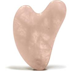 Gua sha sæt massage sæt Rose quartz med blomster roller Gua Sha