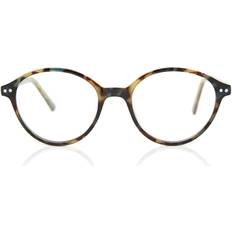 SmartBuy Collection Naisten Soikea Full rim Muovi Kilpikonnashell Sinisen Valon Suodatin