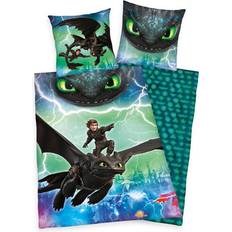 Herding DREAMWORKS DRAGONS sängklädesset