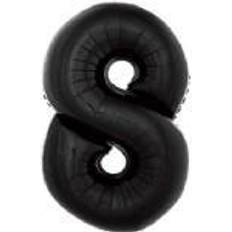 Godan GoDan Folieballon 8 Sort 85 cm