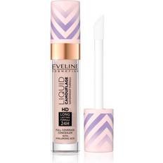 Makeup Eveline Cosmetics Liquid Camouflage Vattentät concealer med hyaluronsyra Skugga 03 Soft Natural 7,5 ml