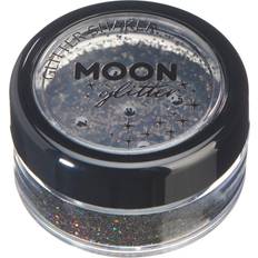 Moon Smiffys Glitter Holographic Glitter Shakers Blue Fancy Dress, Black