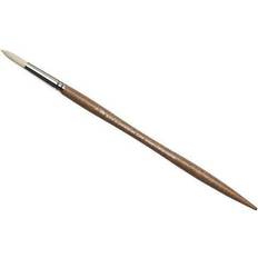 Brun Pensler Winsor & Newton "ARTISTS' OIL SYNTHETIC HOG BRUSH ROUND SIZE 8"