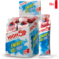 Frutti di bosco Carboidrati High5 Energy Gel Aqua Berry 66g 20 pcs