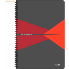Indbundet notesbog Leitz Office - Notesbog - wire-indbundet A4