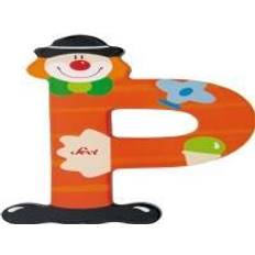 Lettere Sevi Wooden letter P, Clown 81752