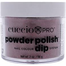 Poudres de Trempage Cuccio Pro Powder Polish Nail Colour Dip System - Dark Red Glitter 1.6 Nail Powder