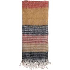 Gula Filtar Mogihome Melker Pläd Filt Gul, Multifärgad (170x130cm)