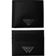 Emporio Armani Kortholdere Emporio Armani Faux leather wallet with matching card holder