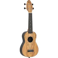 Ortega keiki Ortega KEIKI K3-seriers ukulele set"spalted maple" – inkl. Gymbag/H-tuner/5 plockar/bälte (K3-SPM)