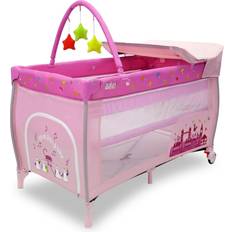 Rosa Resesängar Asalvo Travel Cot Mix Plus with Insert, Changing Table and Opening, London