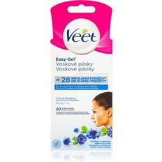 Veet wax strips Veet Easy-Gel™ Wax Strips Sensitive Skin W,40 pcs