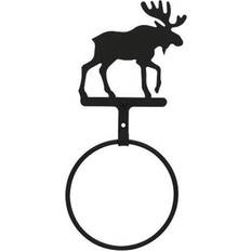 Rack 19 Village Wrought Iron TBR-19 Moose Towel Ring