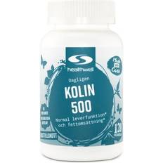 Kolin kosttillskott Healthwell Kolin 500, 120 kaps