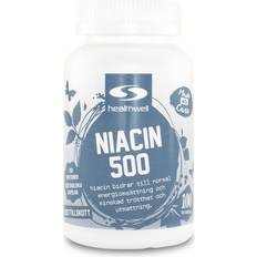 Niacin Healthwell Niacin 500, 100 kaps