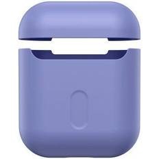 Baseus Tillbehör för hörlurar Baseus Airpods Silikonskal Lila