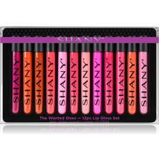 SHANY The Wanted Ones 12 Piece Lip Gloss Set with Aloe Vera and Vitamin E
