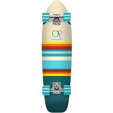 Gula Longboards Ocean Pacific Komplett Cruiser Board Swell (Turkos) Turkos/Vit/Gul