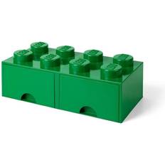 LEGO Scatole portaoggetti LEGO Room Copenhagen Storage Brick Drawer 8 Dark Green