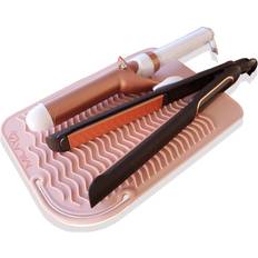 Värmetåligt underlägg Tillbehör till hårstylers Professional Large Silicone Heat Resistant Styling Station Mat All Hair Irons, Curling