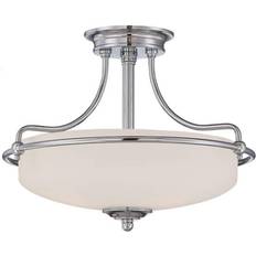 Ceiling Flush Lights QUOIZEL Elstead Griffin 3 Ceiling Flush Light