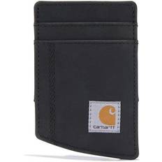 Carhartt Saddle Leather Front Pocket Wallet - Black