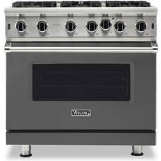 Ranges Viking 36" 5 Damascus Liquid Propane Gray