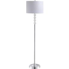 Chrome Floor Lamps & Ground Lighting Jonathan Y Aubrey Floor Lamp 59.5"