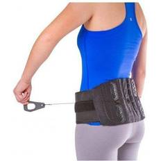 BraceAbility Lower Back & Spine Pain Brace Adjustable Corset Support for Lumbar Strain, Arthritis (One Size Fits Men & Women with 28" 60" W