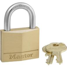 Security Master Lock 1-9/16 W Brass 4-Pin Cylinder Keyed