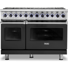 Ranges Viking VDR74828BCSLP 48" Cast Black Liquid Propane