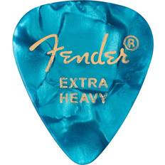 Cheap Picks Fender 351 Shape Premium Celluloid Picks, Extra-Heavy, 12-Pack, Ocean Turquoise