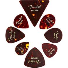 Fender © Celluloid Medley, sköldpadda picks, M (8 stycken) 0980200300
