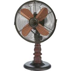 Brown Desk Fans DecoBREEZE DBF6126