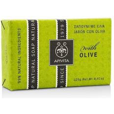 Dermatologically Tested Bar Soaps Apivita Natural Soap With Olive 125g/4.41oz