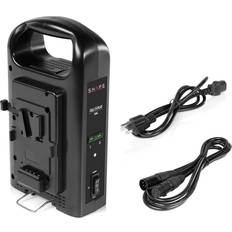 Lithium battery charger Shape Full Play 90-242V Intelligent Charger for Dual V-Mount Lithium-Ion Battery