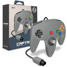 N64 controller Hyperkin Handkontroll N64 (Färg: Grå)