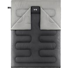 Trail Outdoor Leisure Double Sleeping Bag Charcoal