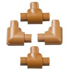 Adapter Kit 16x8mm 4 Dele Egfarvet