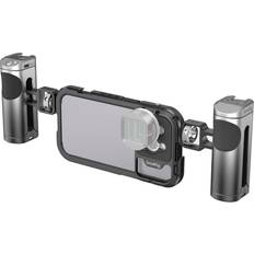 Håndholdt kamerastativer Smallrig 4076 Mobile Video Cage Kit Dobbelt håndholdt (iPhone 14 Pro)