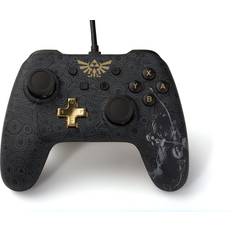 Nintendo switch wired controller black PowerA Nintendo Switch Wired Controller) Zelda Black