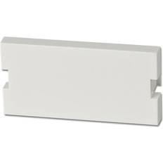 Blanc Attaches-câbles Lindy Snap-In-Modul couvercle cache-trou blanc