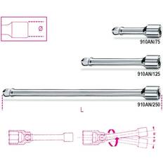 Kamerastative Beta Tools, Hair Extensions, Bohrerverlängerung (Silber, 25cm)