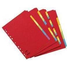 Concord Bright Subject Dividers 12-Part