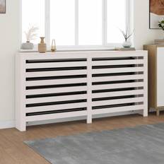 Natur Elementskydd vidaXL Elementskydd Vit 169 x 19 x 84 cm Massiv Furu